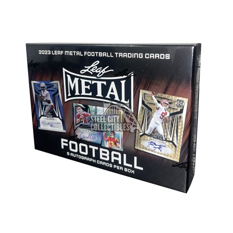 2024 leaf metal football hobby box|2024 leaf metal checklist.